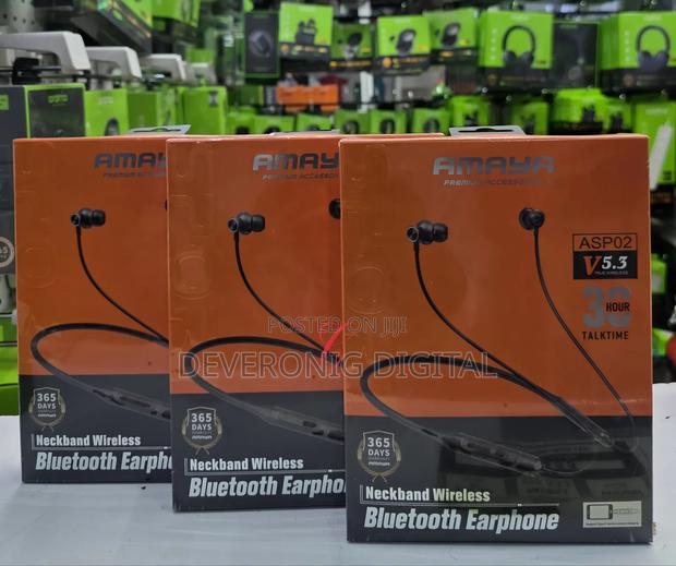 Amaya Asp02 *30hrs Talk Time* Wireless Bluetooth Neckband - thumbnail 3