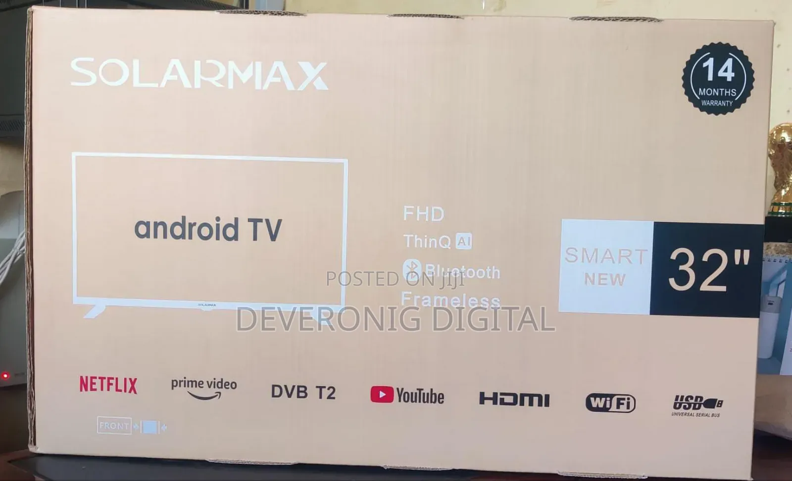 *Solarmax Smart Android 32" Tv