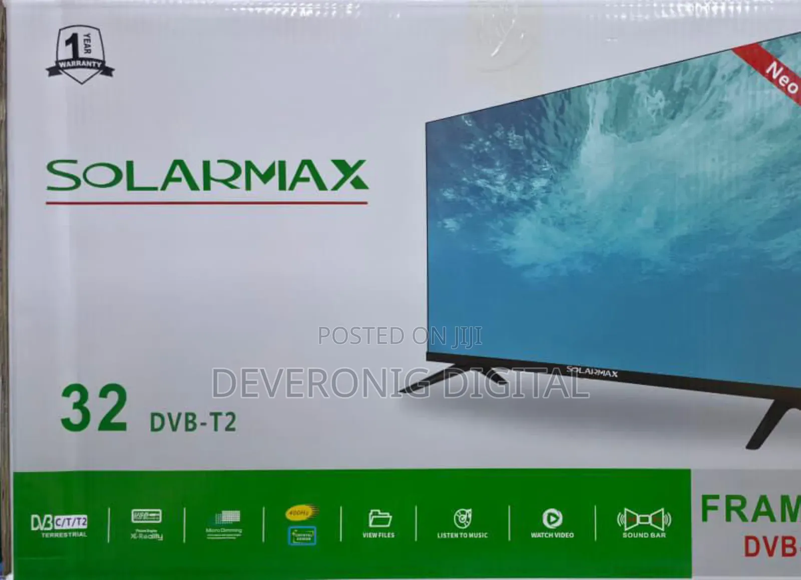 *Solarmax 32" Digital Tv
