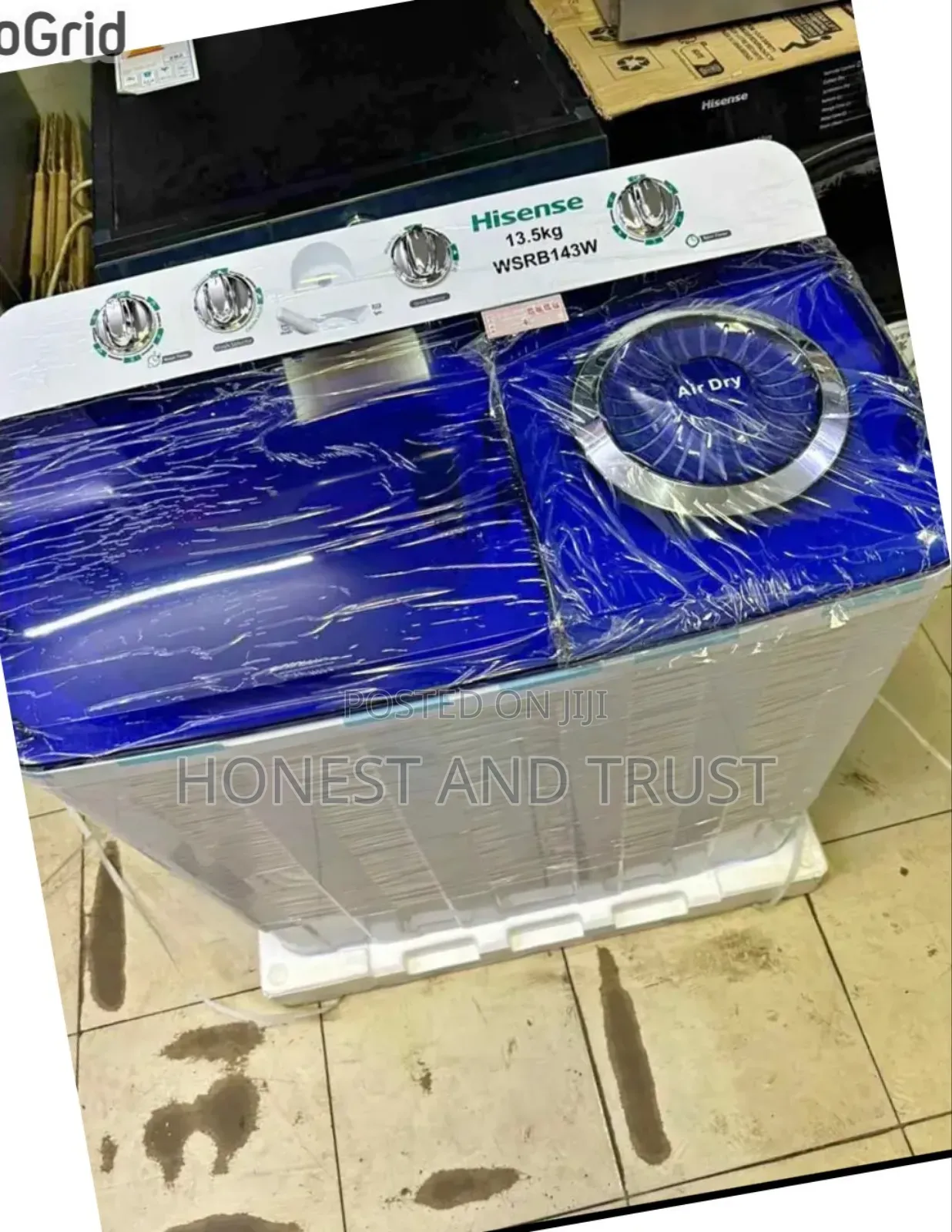 Economic 13kg Hisense Washing Machine,143w WSRB