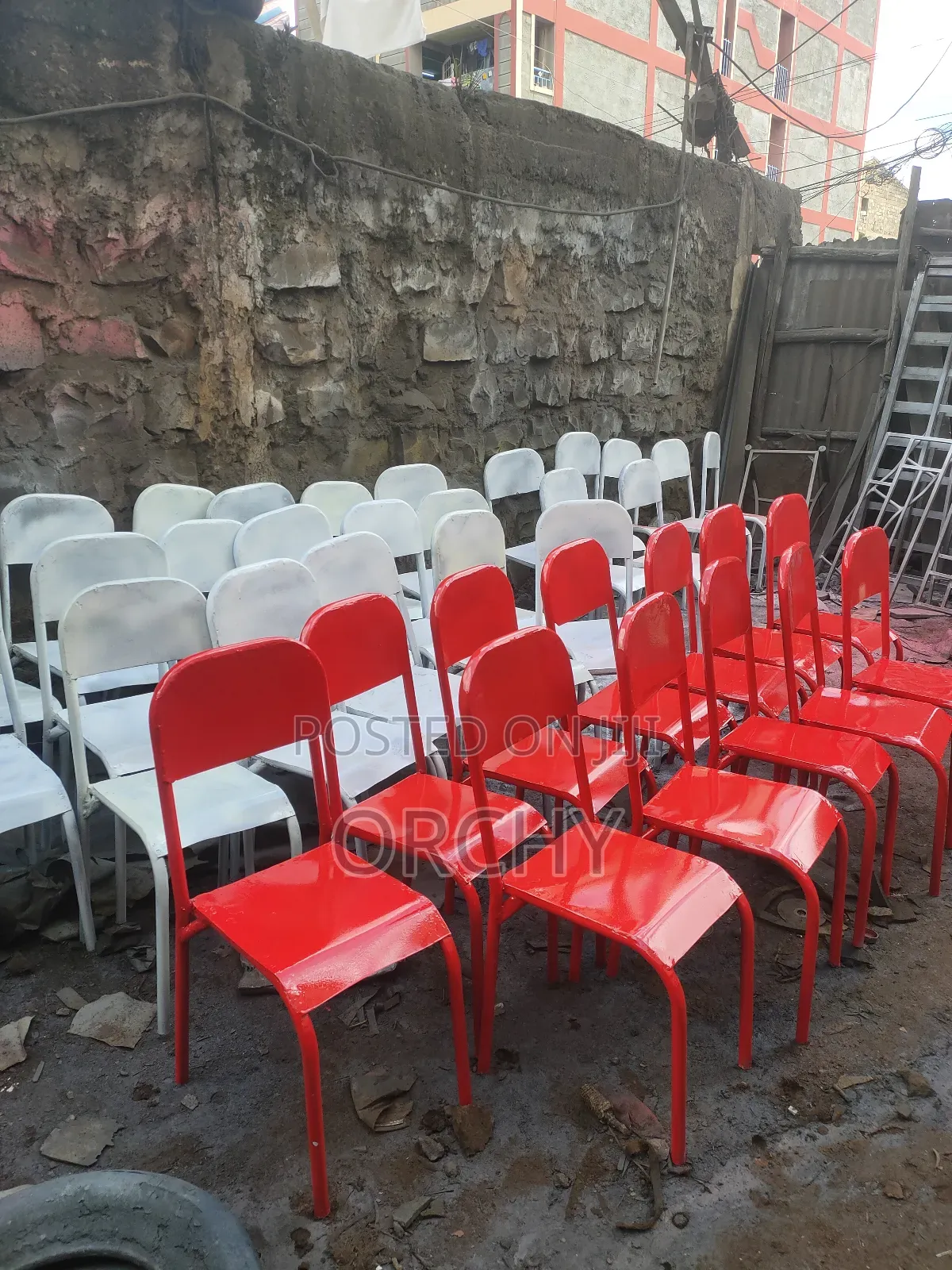 Metallic Kids School Chairs/ Kindergarten Seats