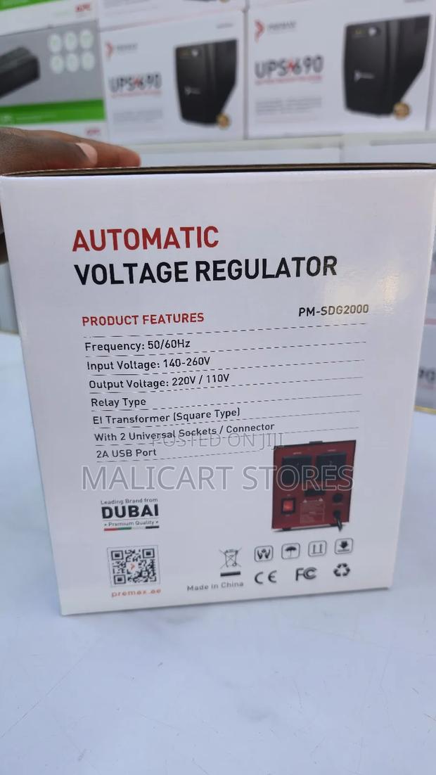 Premax Automatic Voltage Regulator 2000va - thumbnail 3