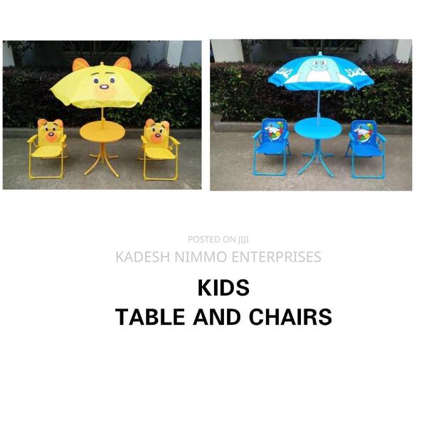 Children’S Table & Chairs – Study And Play Set - main view