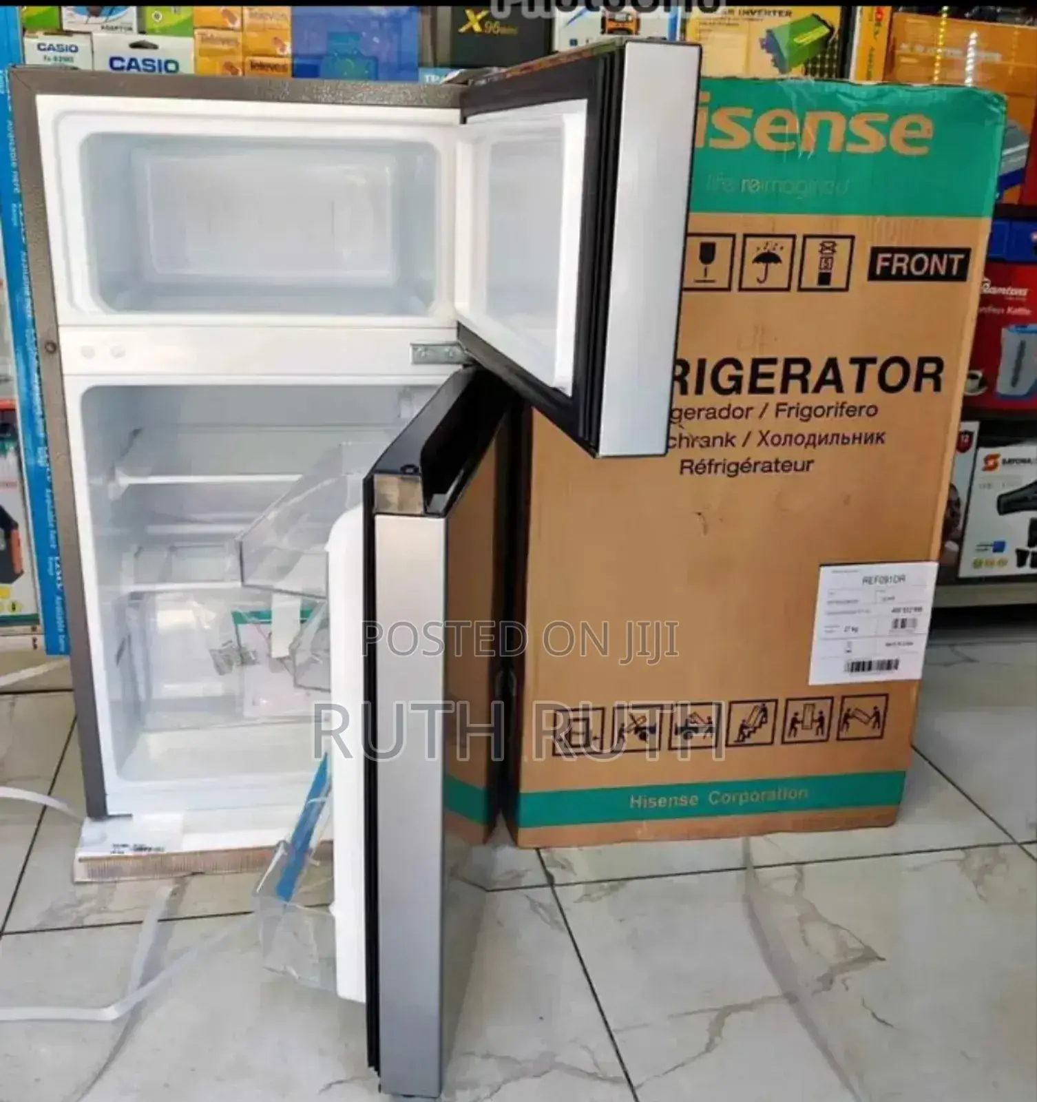 91 Litres Hisense Mwd91af Double Door Fridge