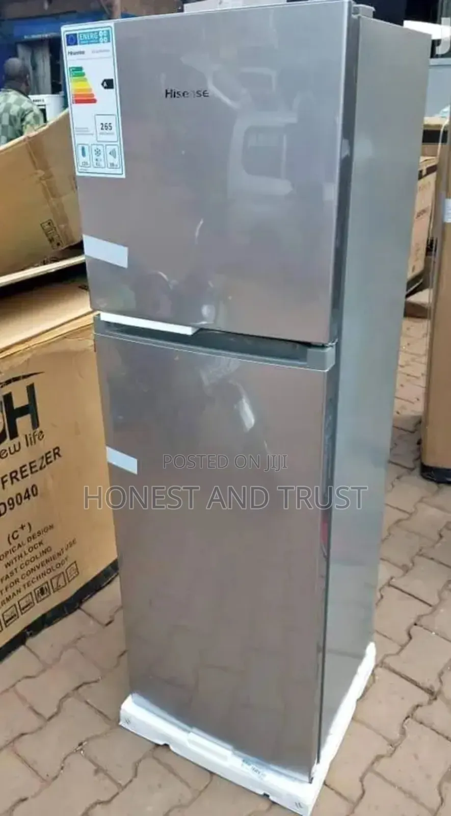 205 Litres Hisense Double Door Rd205dr4sa Fridge