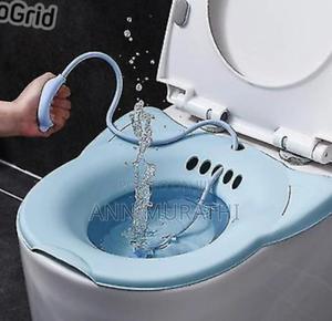 Sitz Bath Basin With Hand Pump - main view