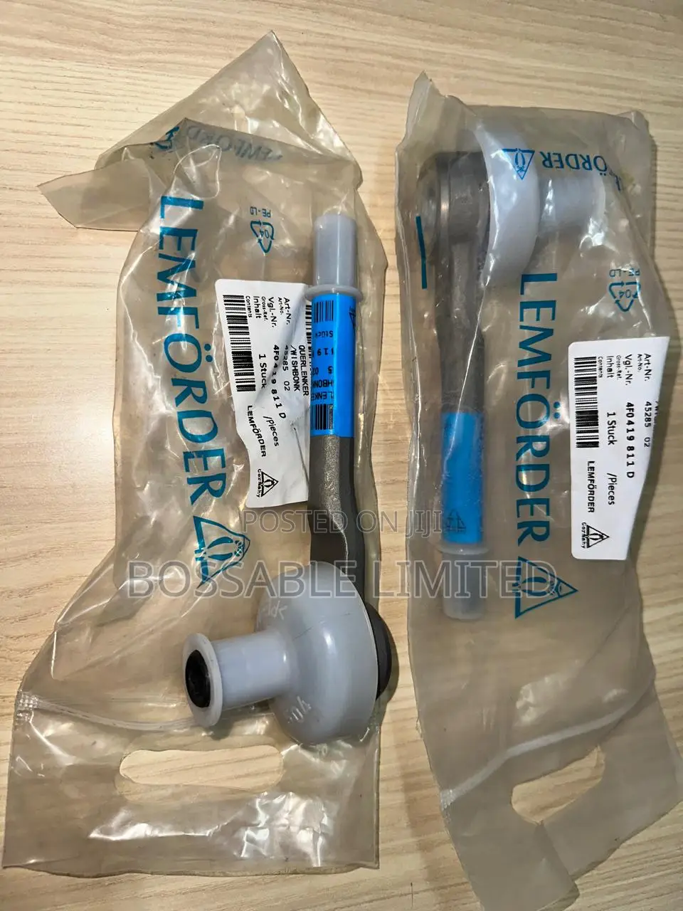 Audi 4fd Tie Rod End, Front Outer, Set of 2