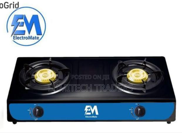 Electromate Stainless Double Burner Cooker - main view