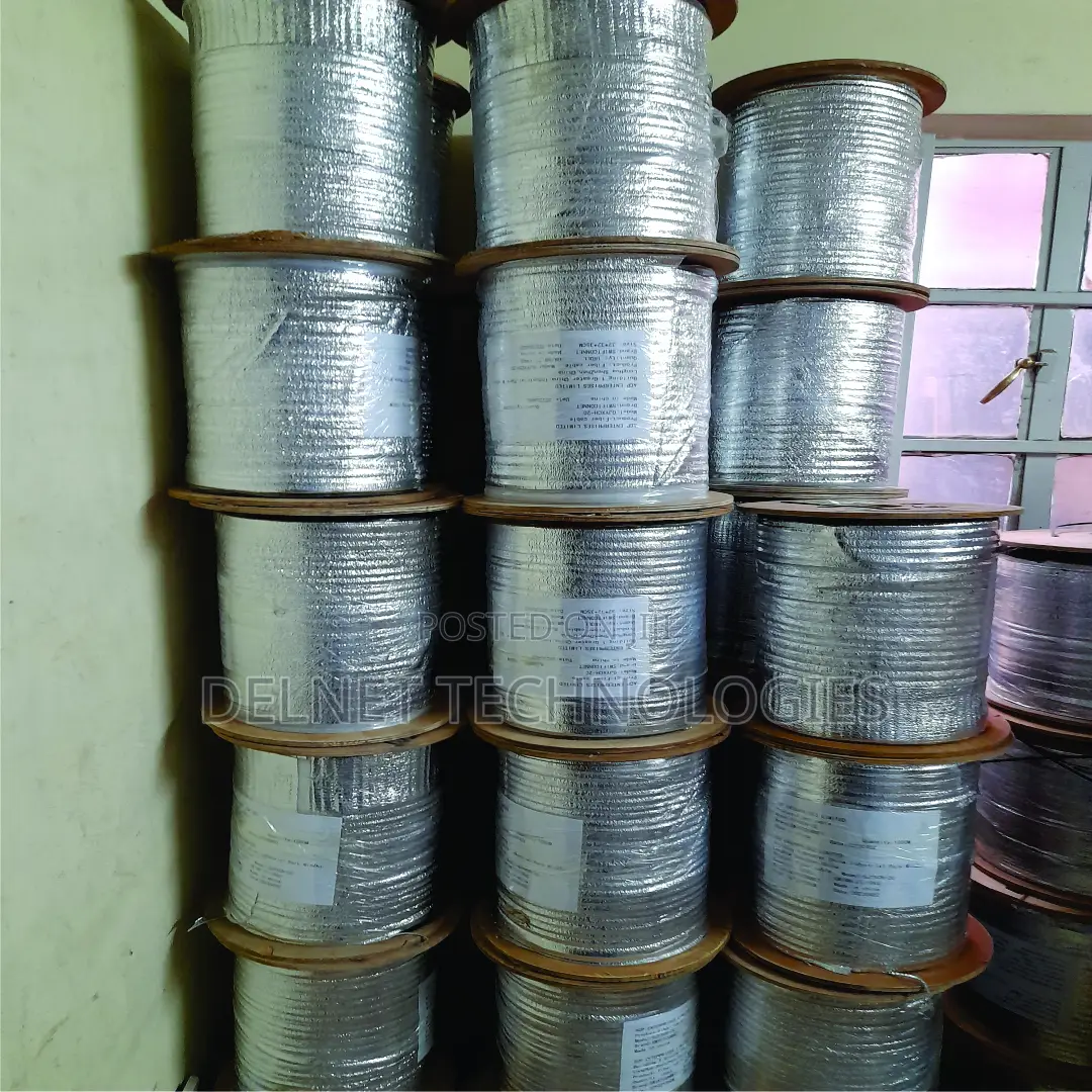 2-Core Single-Mode Optical Fiber Cable – High Speed, Outdoor/Indoor