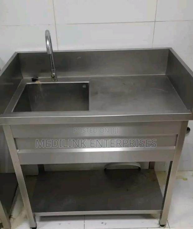 Ss304 Kitchen Sink Single Bowl