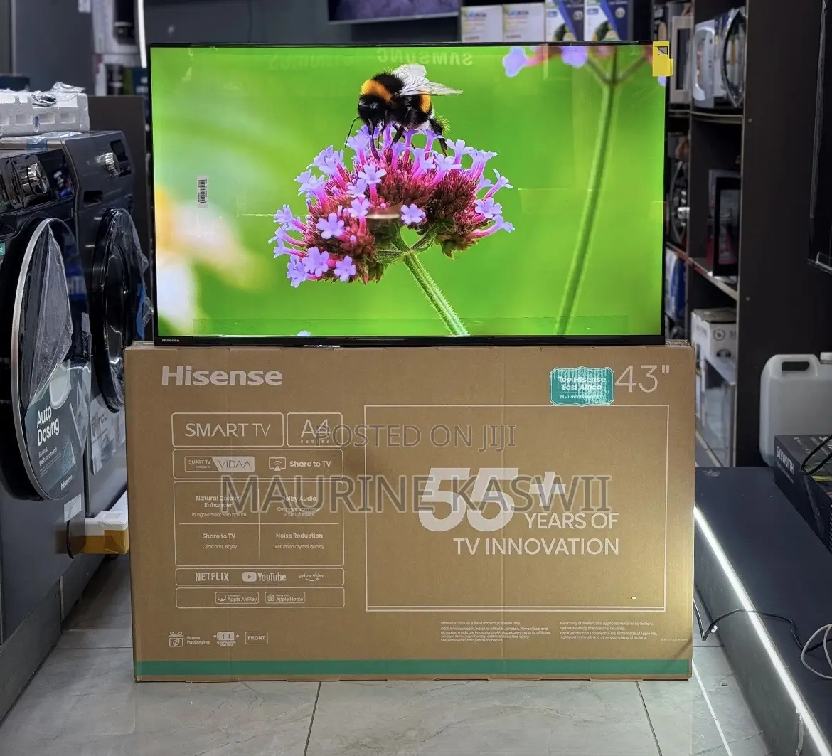 Hisense A4 43” FHD Frameless-2025