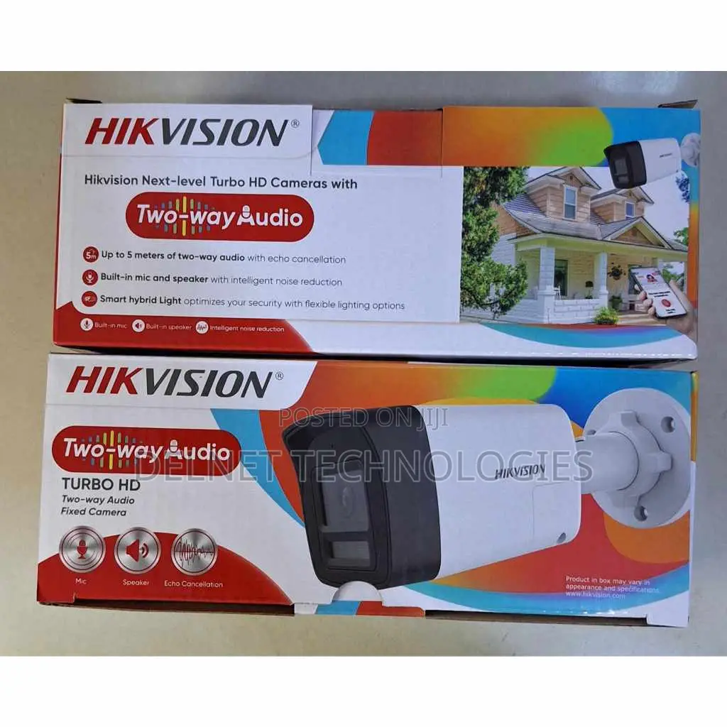 Hikvision Two-Way Audio CCTV Bullet Camera 2mp Hd