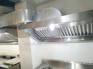 Stainless Steel Commercial Kitchen Hood Structure 6ft