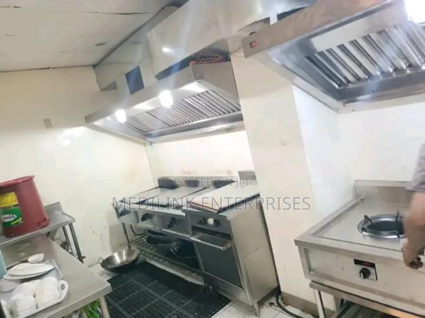 Stainless Wall Hood Set Up 6ft