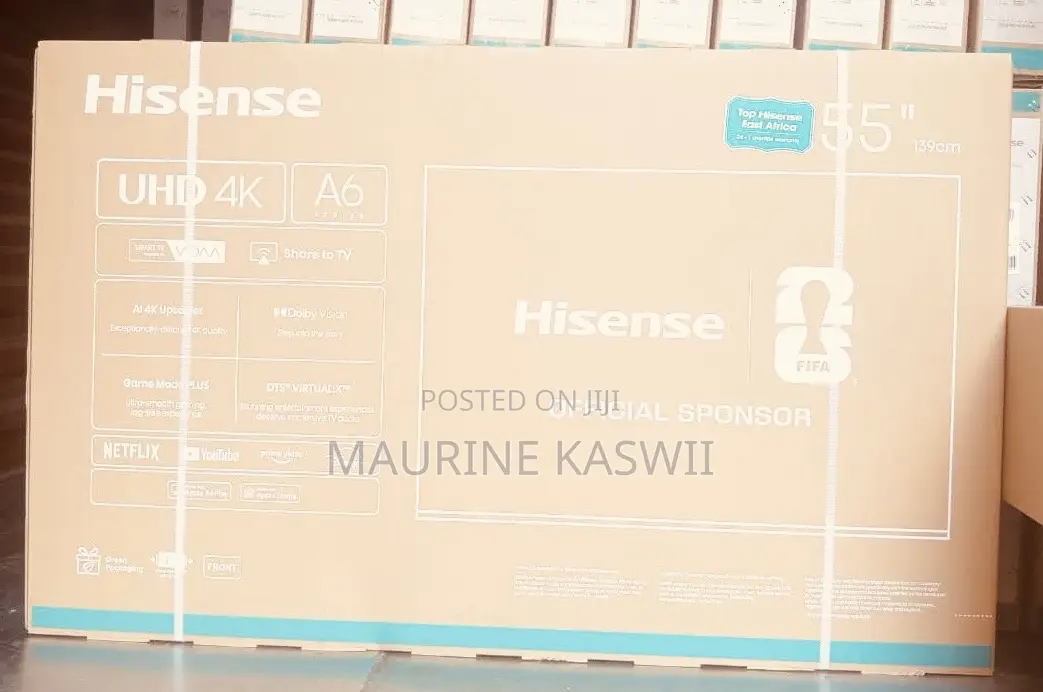 Hisense 55” Led 55a6(Offer