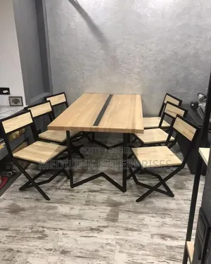 6-Seater Hotels/Restaurants Table Set