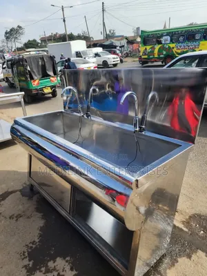 Hair Finish Stainless Steel Commercial Washing Bay Sink