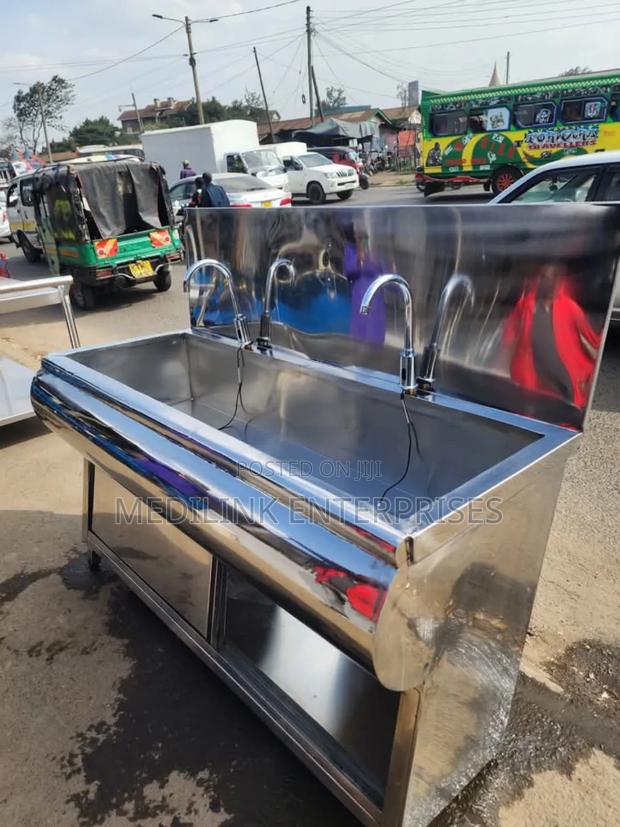 Hair Finish Stainless Steel Commercial Washing Bay Sink