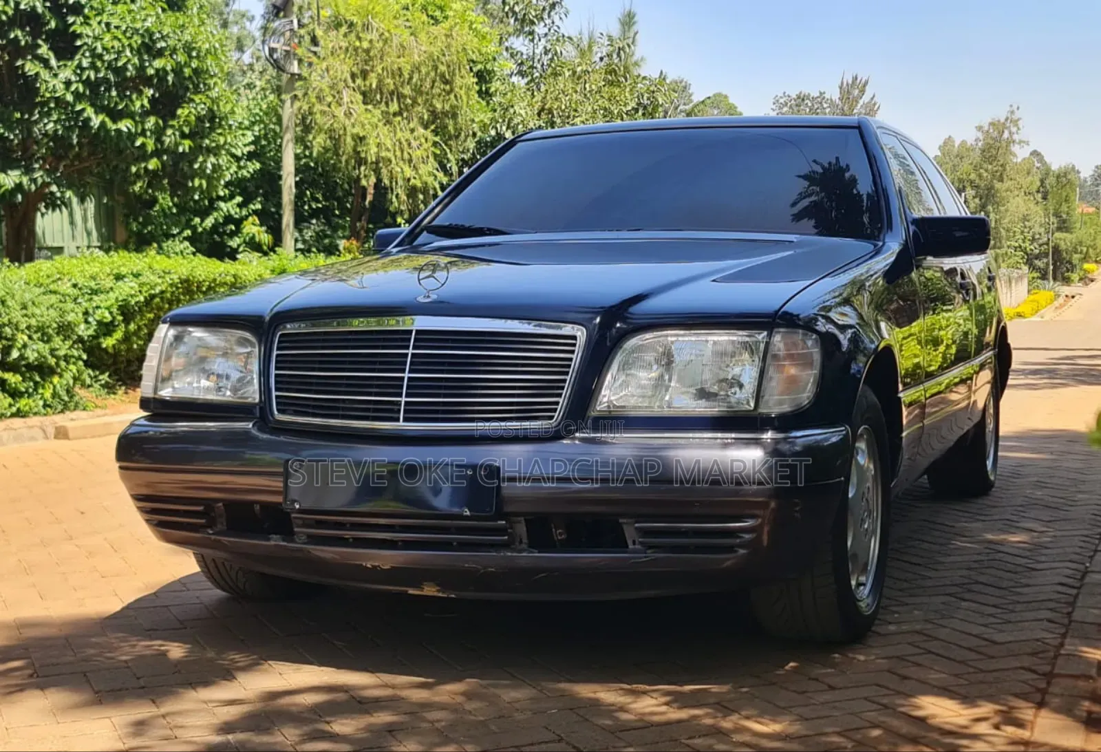 Mercedes-Benz S-Class 1995 Matt Black