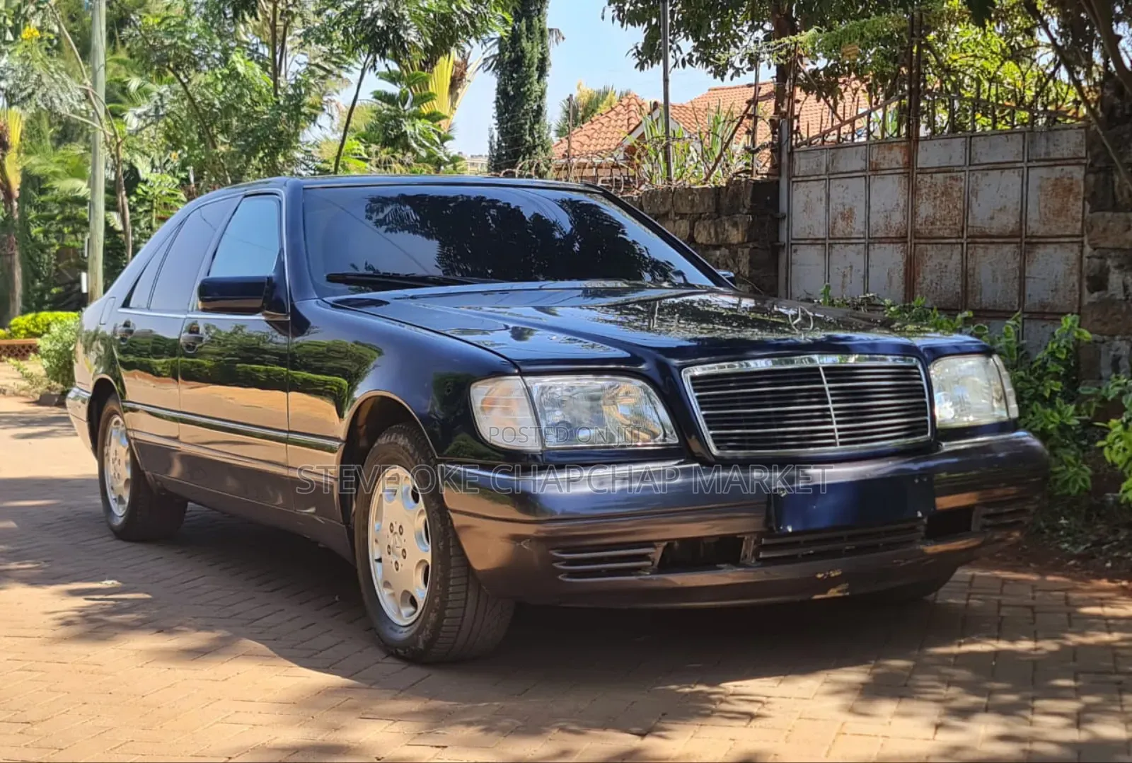 Mercedes-Benz S-Class 1995 Matt Black