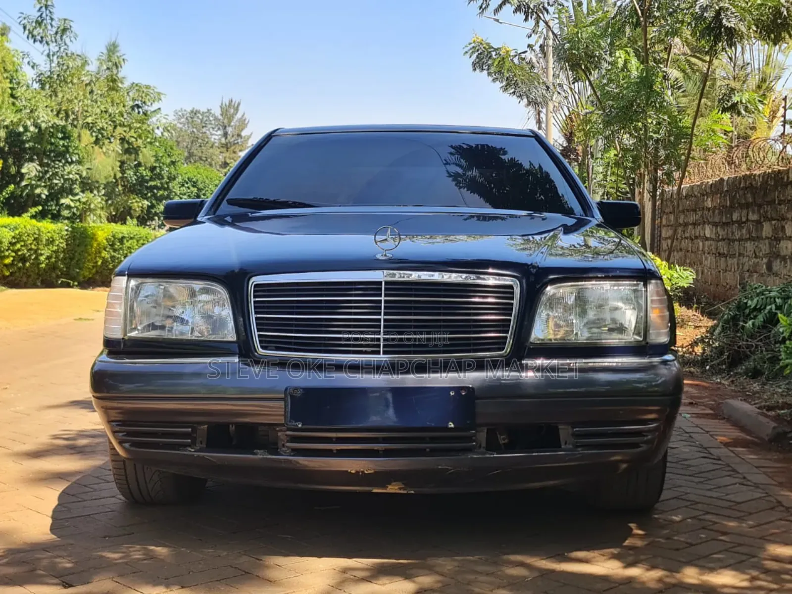 Mercedes-Benz S-Class 1995 Matt Black