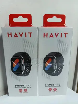 Havit M9038 Pro Amoled Display Ip68 Waterproof Smart Watch.