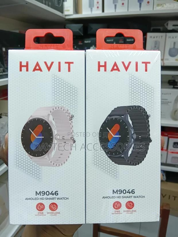Havit M9046 1.43′′ Amoled Hd, Ip68 Waterproof Smart Watch - main view
