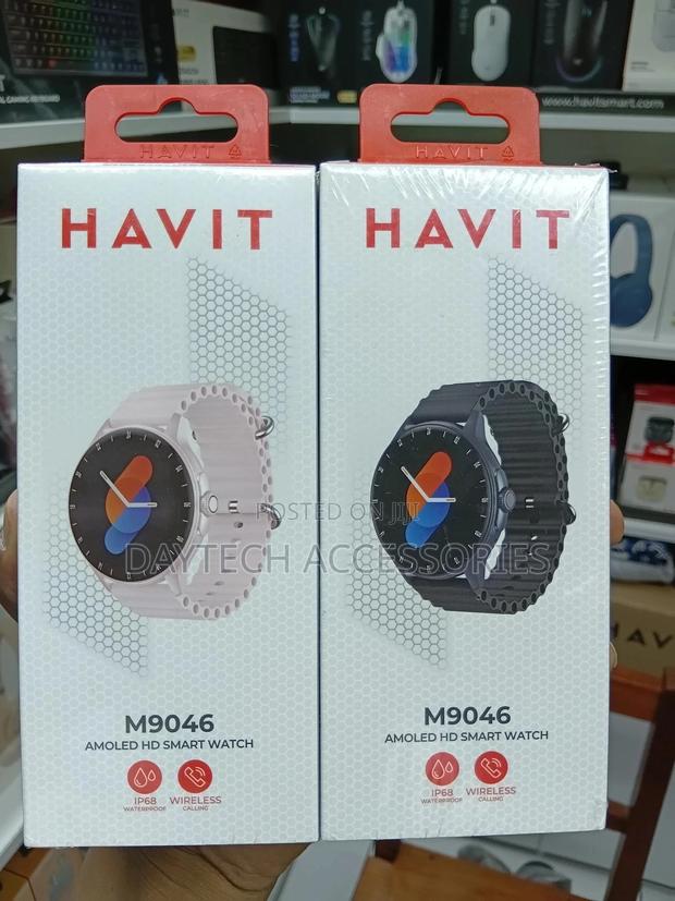 Havit M9046 1.43′′ Amoled Hd, Ip68 Waterproof Smart Watch - thumbnail 2