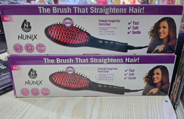 Hair Straightener Brush - main view