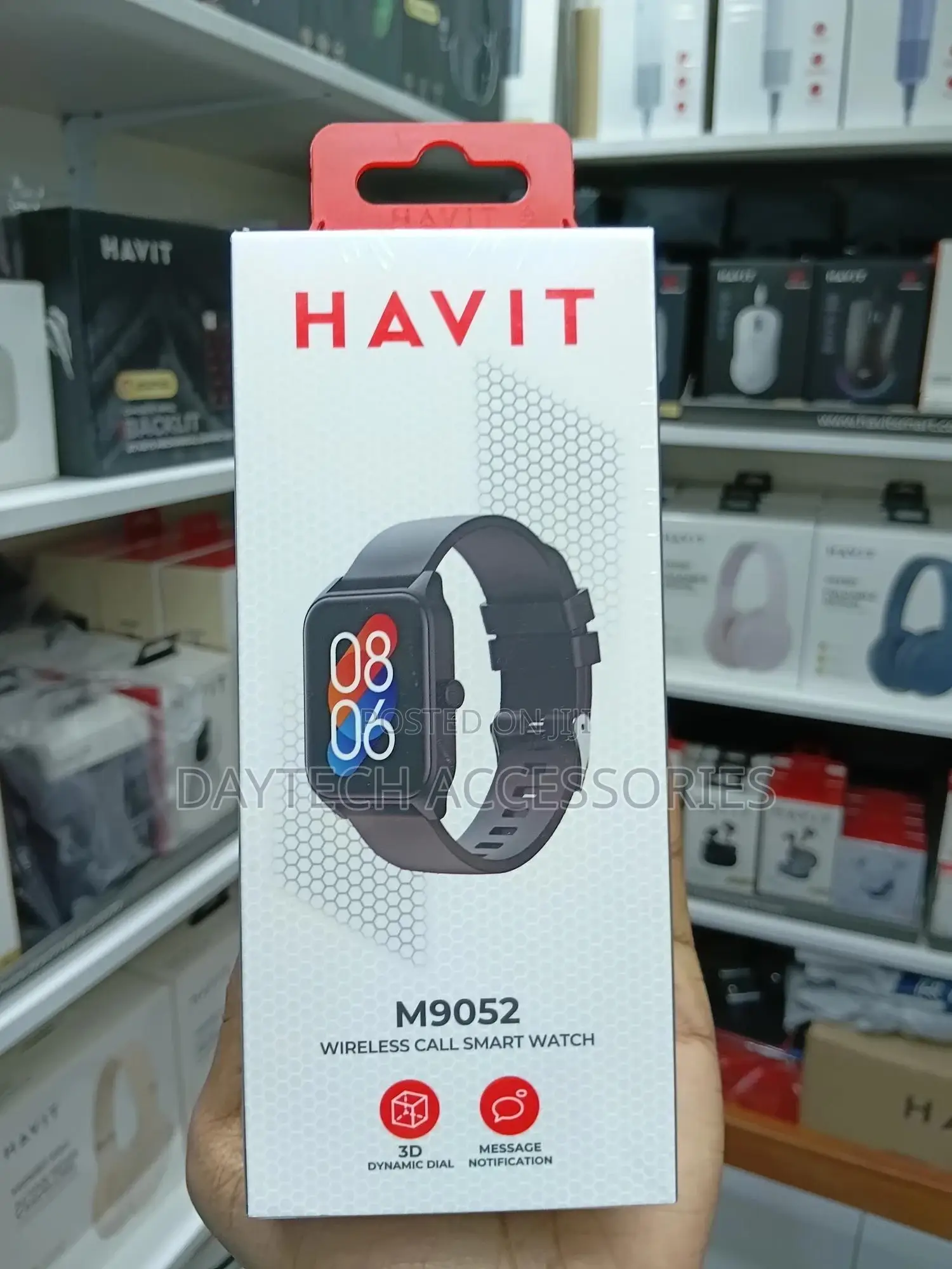 Havit M9052 Wireless Call Compatible Android Smart Watch