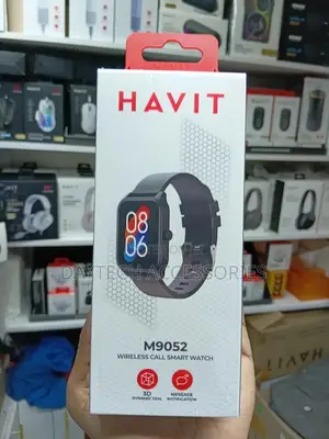 Havit M9037 Bluetooth Calling Smart Watch – Black