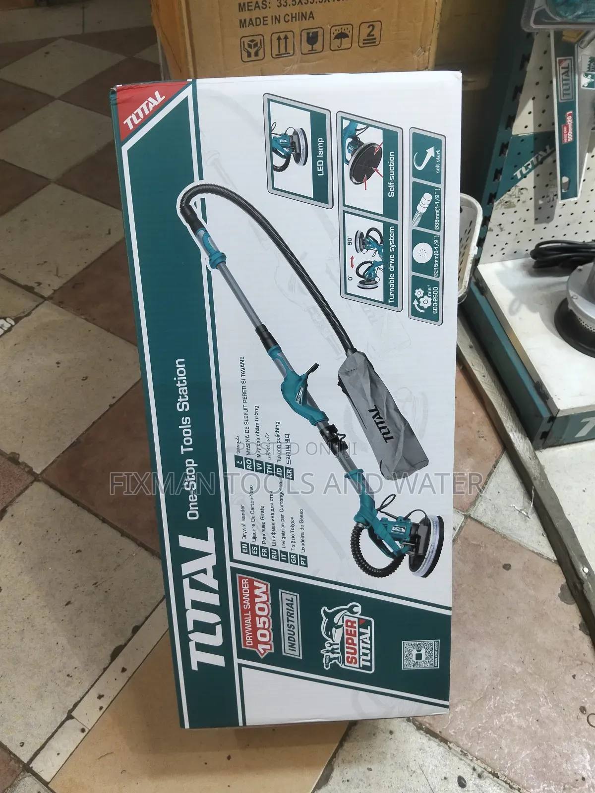 New Powerful Total Drywall Sander 1050 Watts + Free Disc