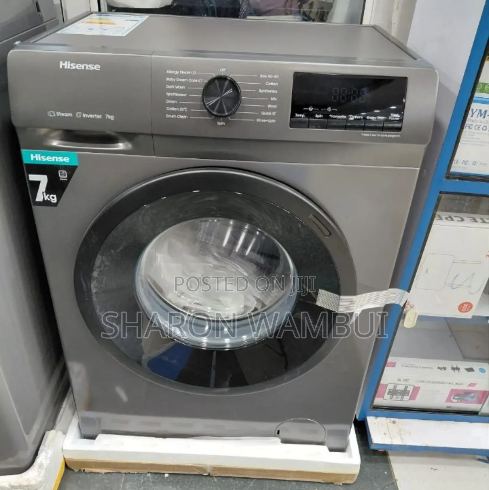 Hisense 7kgs Wash and Spin Front Load/7kg Hisense Washing Machine