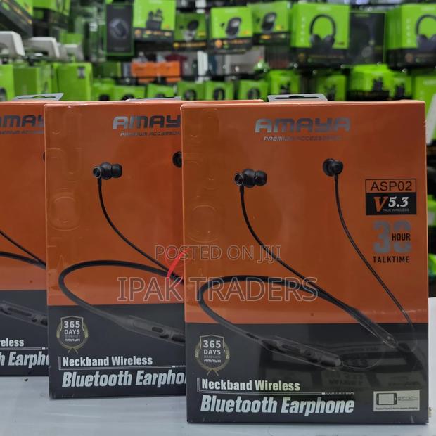 Amaya Asp02 *30hrs Talk Time* Wireless Bluetooth Neckband - main view