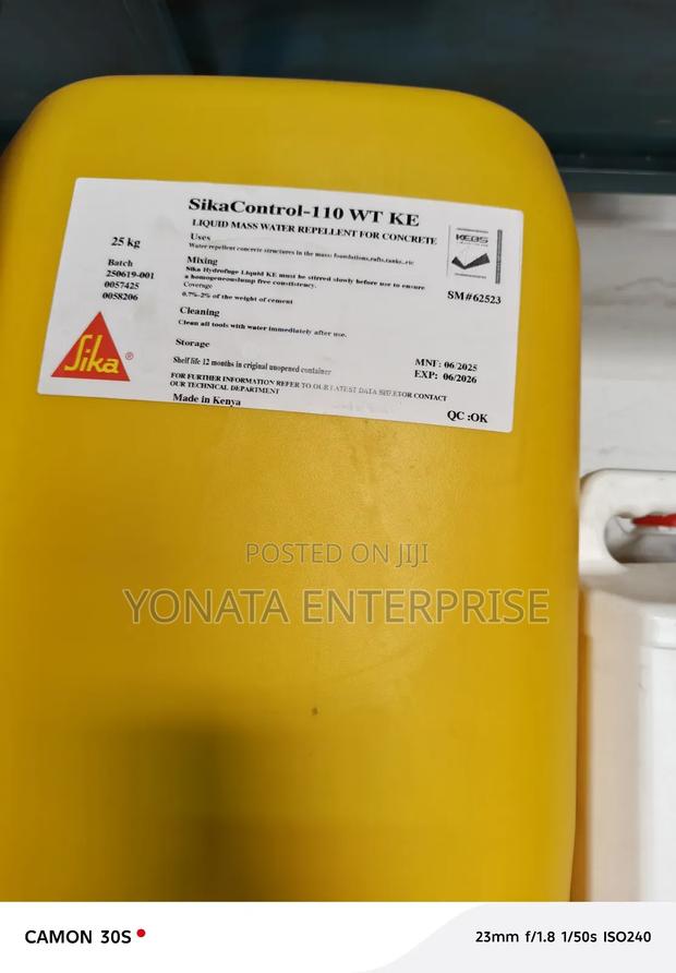 Sikacontrol 110wt Waterproof Suppliers - main view