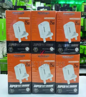 Amaya Acw-U51s-Cc29 *25w* Super Fast Charger *With C to Type C Cable