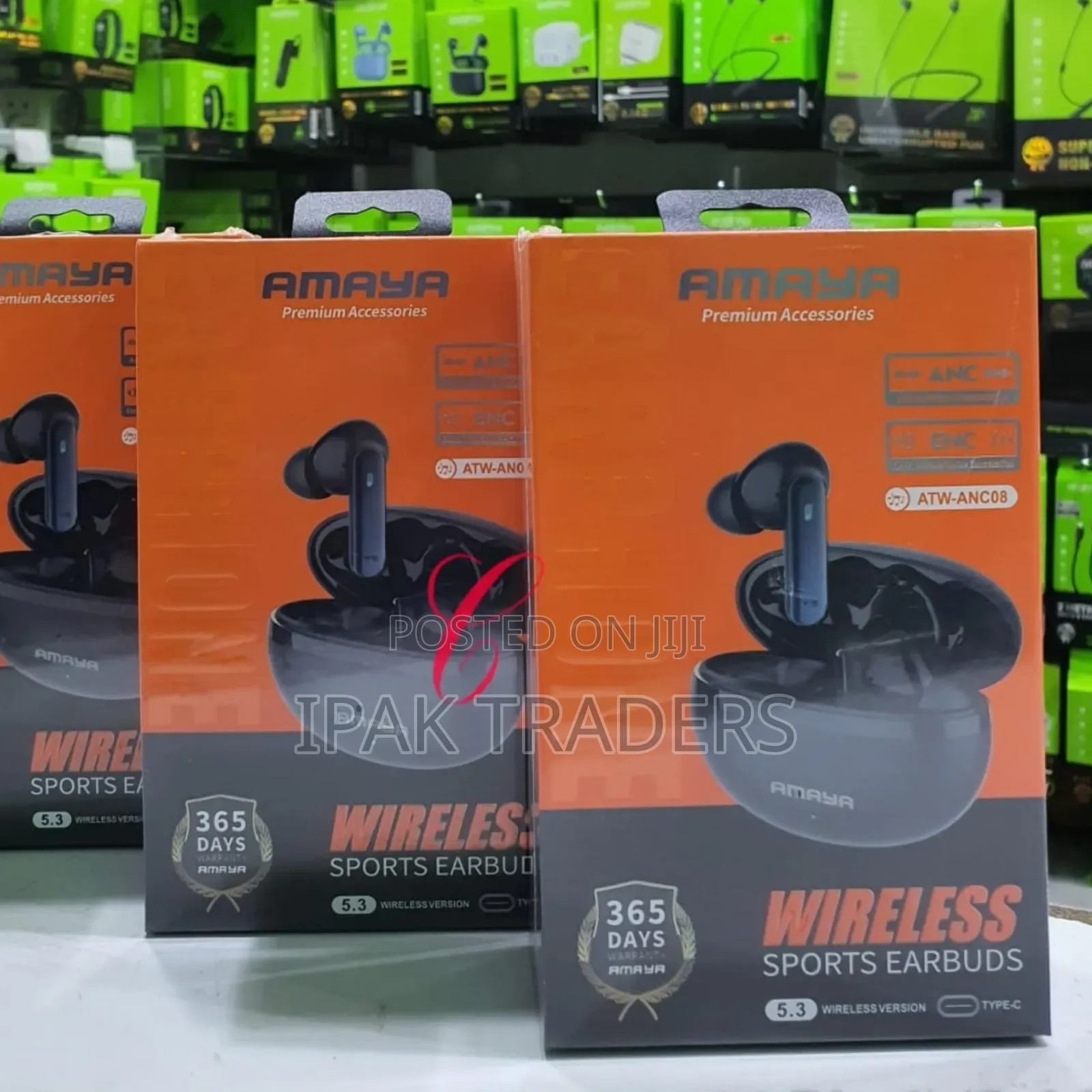 *Price Drop;*
Amaya Atw-Anc08 *Anc* Wireless Sports Earbuds