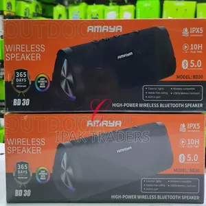 Amaya Bd30 High Power Outdoor Wireless Bluetooth Speaker