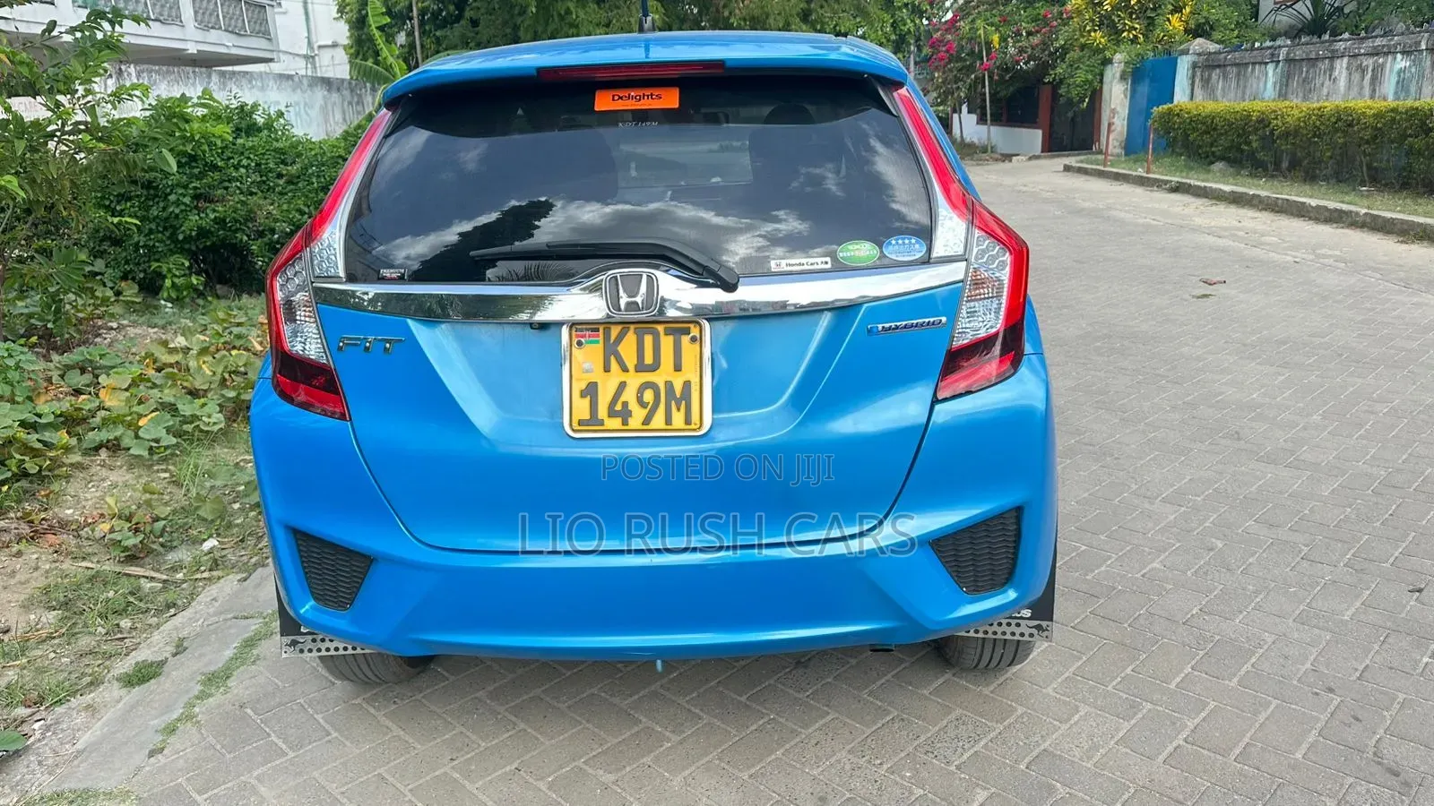 Honda Fit 2018 Blue