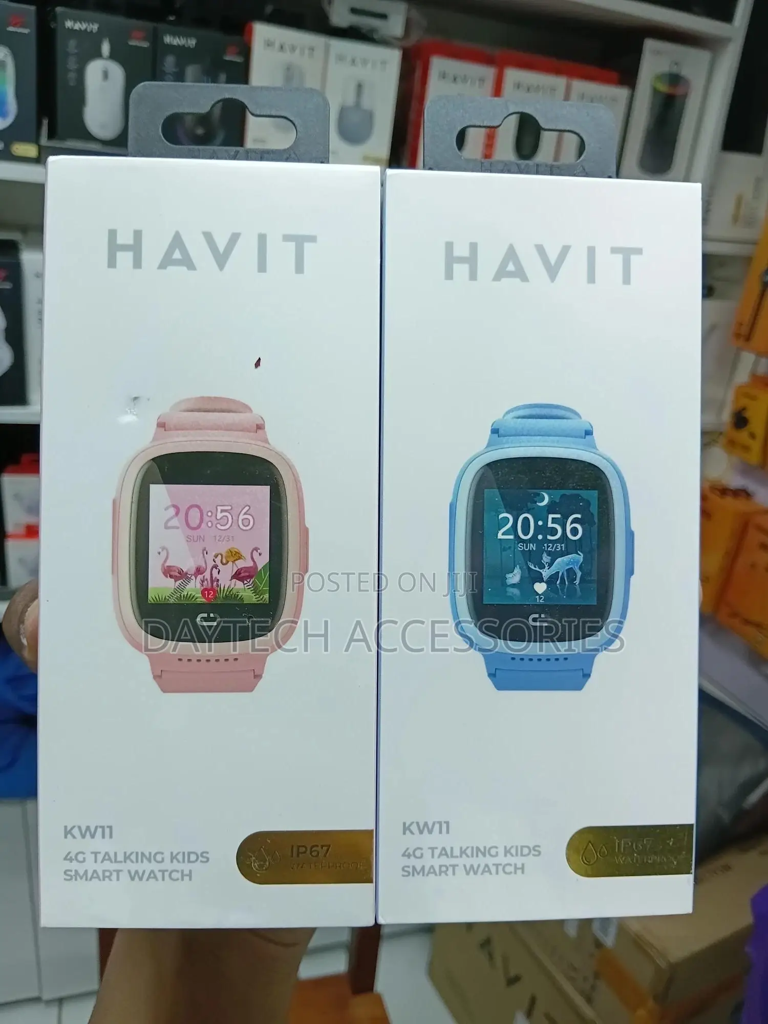 This Is a Havit Kw11 4g Talking Kids Smart Watch.