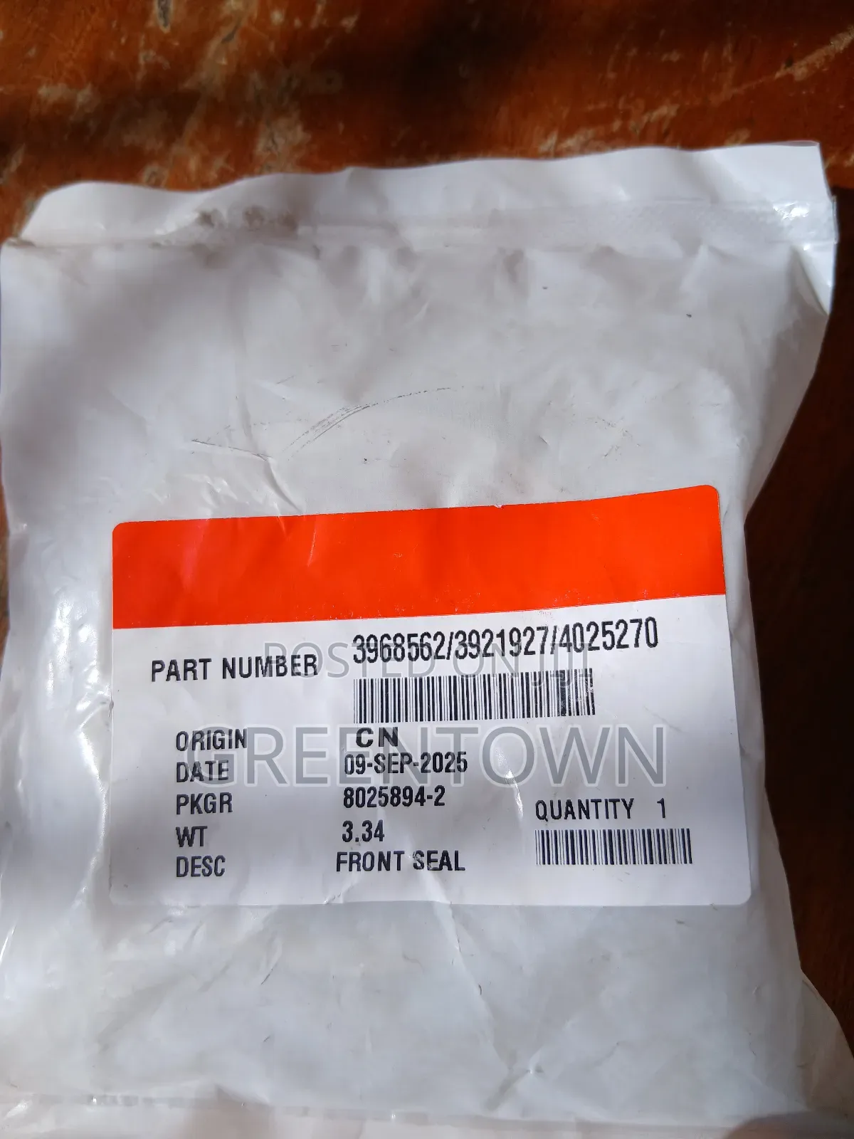 Genuine Front Crankshaft Seal – Engine Oil Seal
