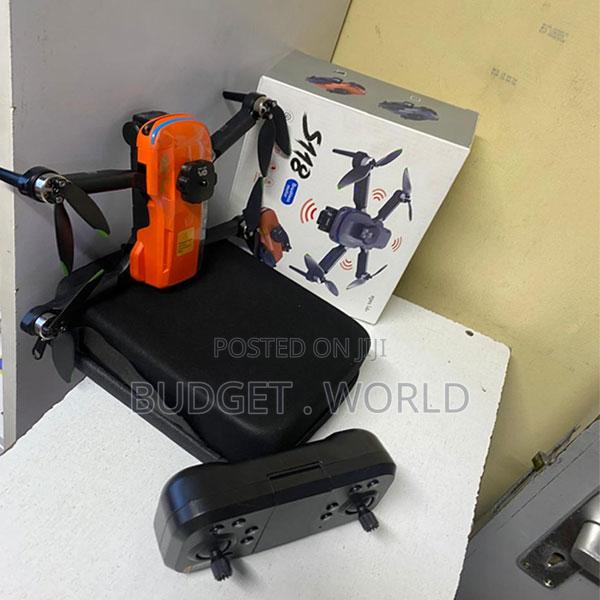 Electric Cam Pan-Tilt Brushless Motor Drone With Dual Hd Cam