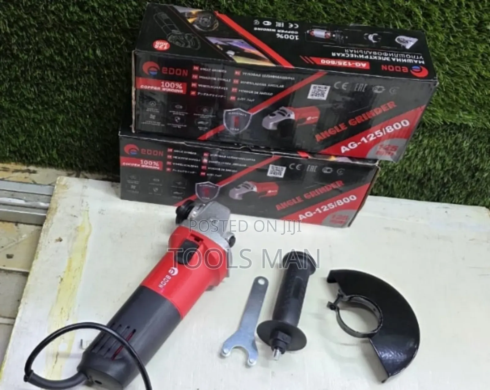 Edon Angle Grinder 4inches(800watts). Edon Ag-125/800 Angle Grinder.