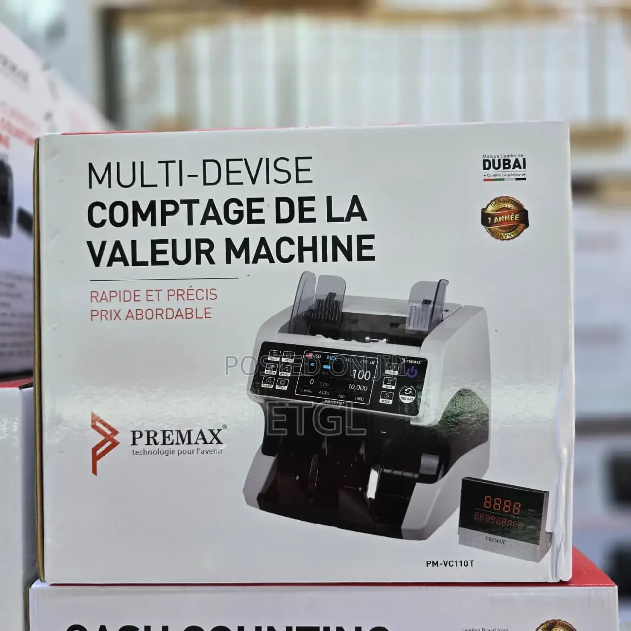 Multi-Currency Value Counting Machine, Pm-Vc110t