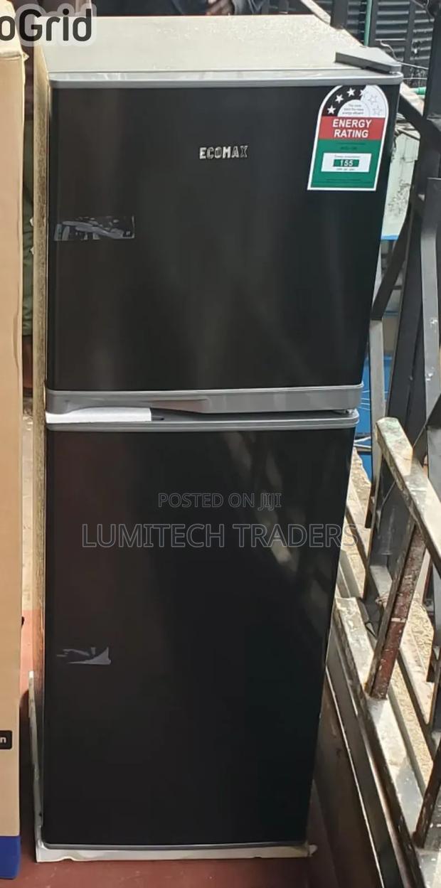 Ecomax 138 Litres Double Door Refrigerator With Free Fridge Guard