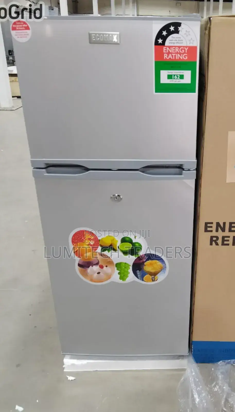Ecomax 118 Litres Double Door Refrigerator