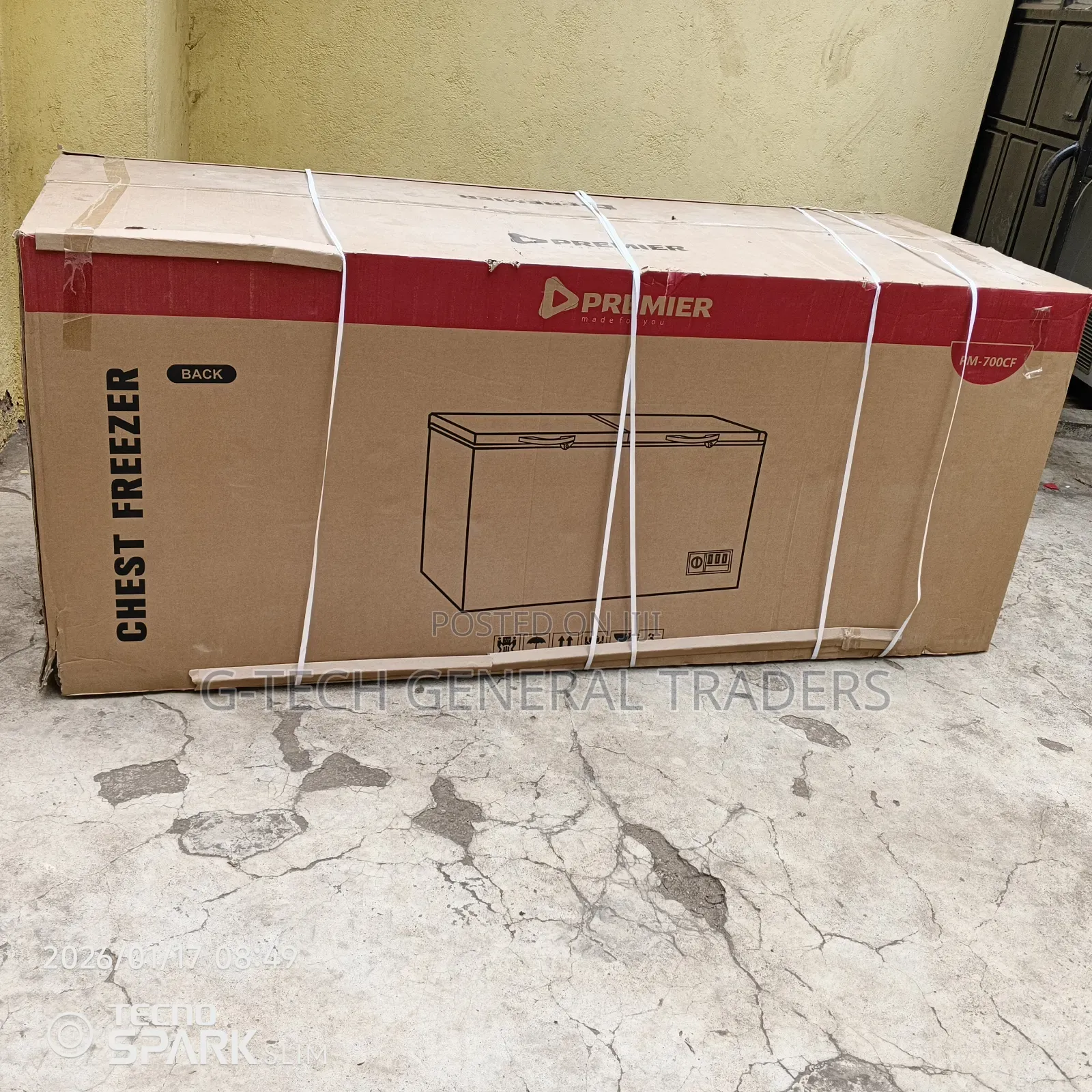 Premier 700l Energy Saver Extra Large Capacity Chest Freezer