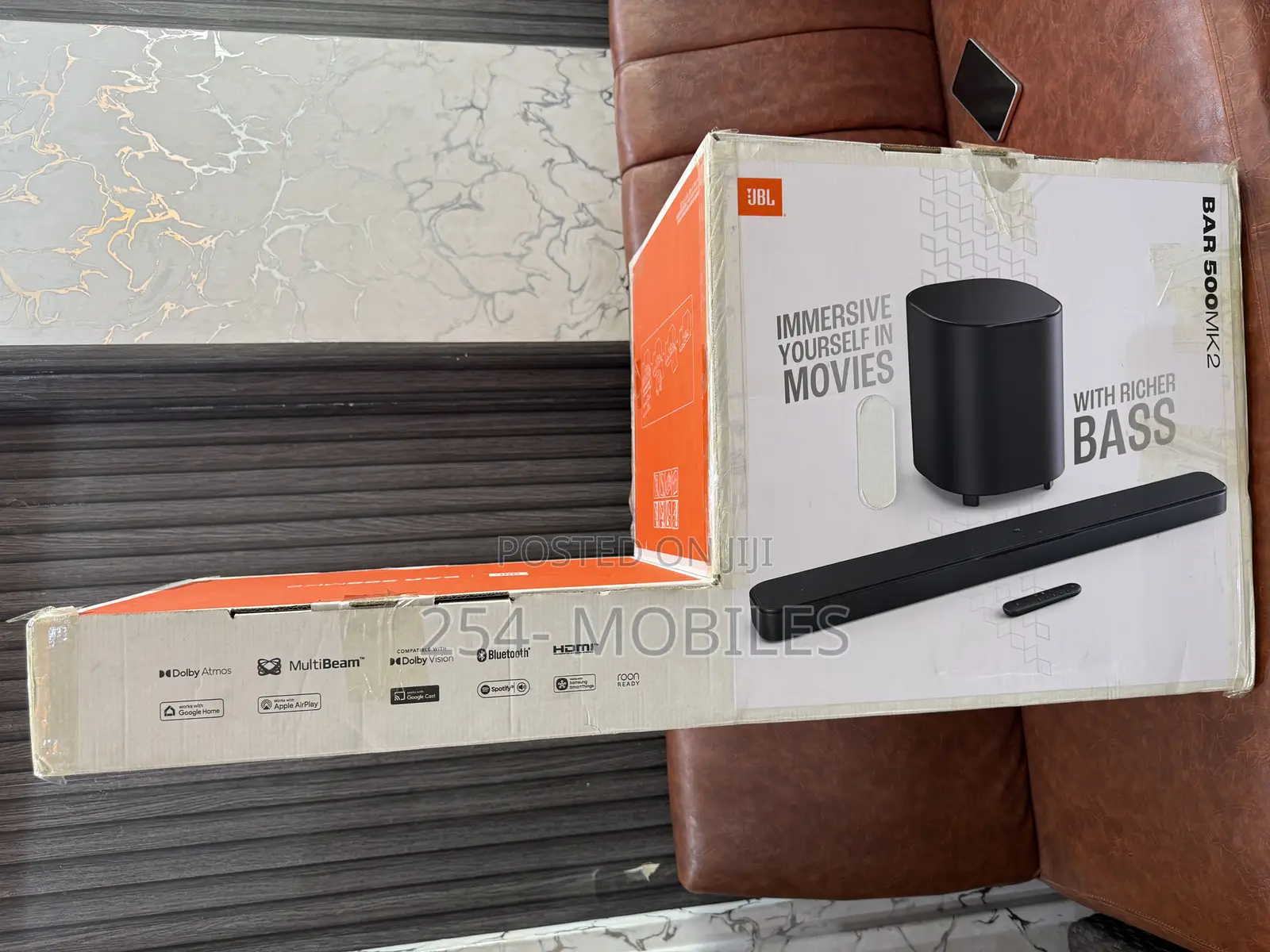 JBL Bar 500mk2 750w 5.1‐Channel Dolby Atmos Soundbar System