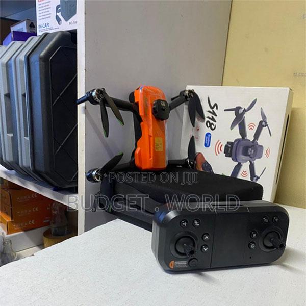 High-Performance Brushless Motors118 Drone With Cam FPV 3 Batteries