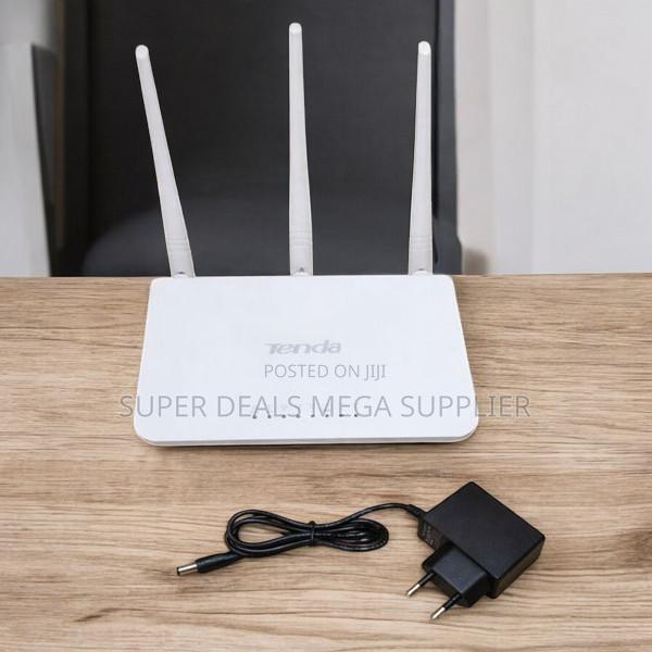 Tenda Triple Antenna Wifi Router for Fast Stable Connections